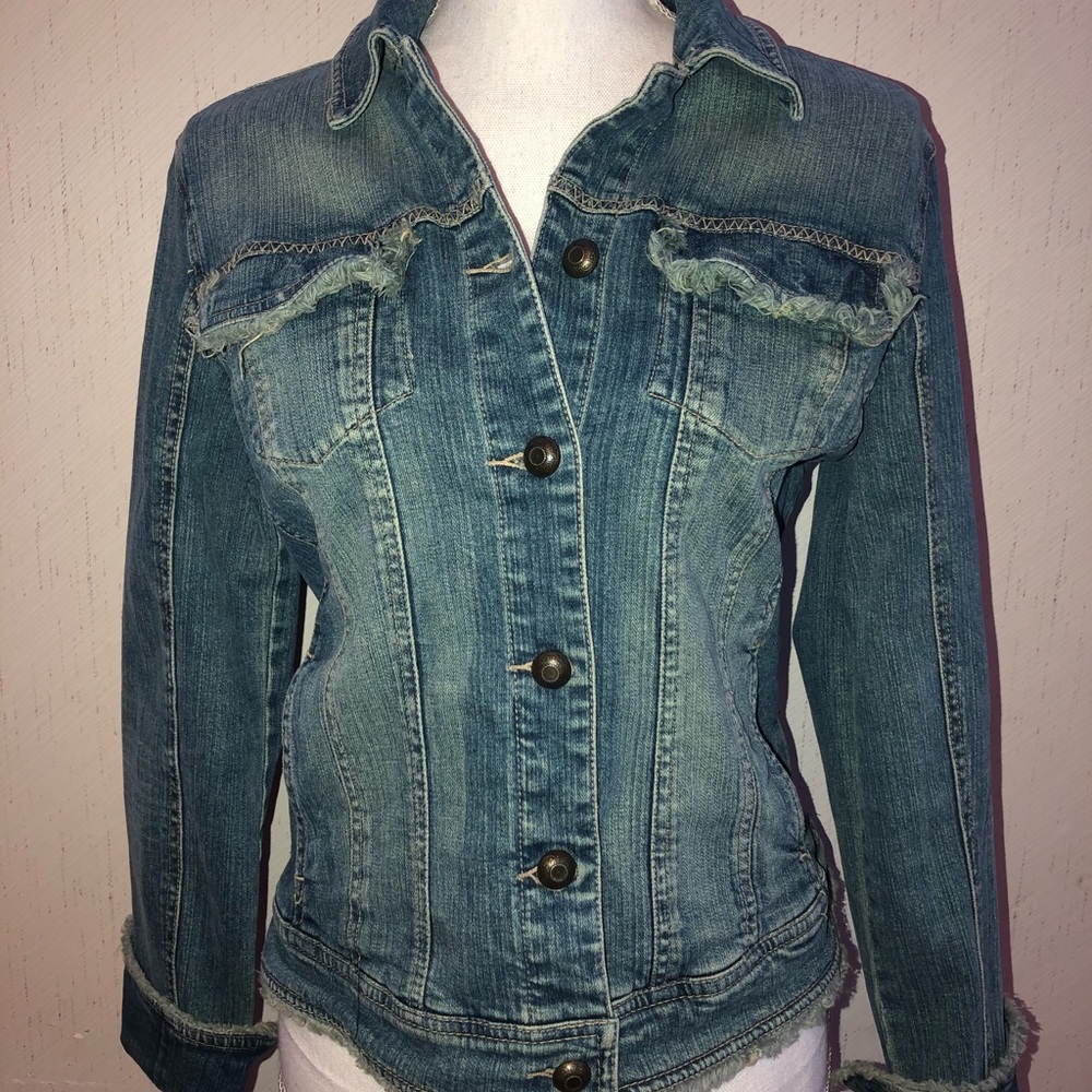 Live A Little jean jacket